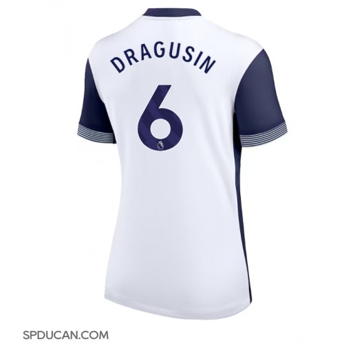 Zenski Nogometni Dres Tottenham Hotspur Radu Dragusin #6 Domaci 2024-25 Kratak Rukav